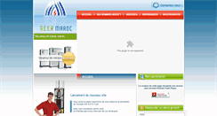 Desktop Screenshot of geea-maroc.com